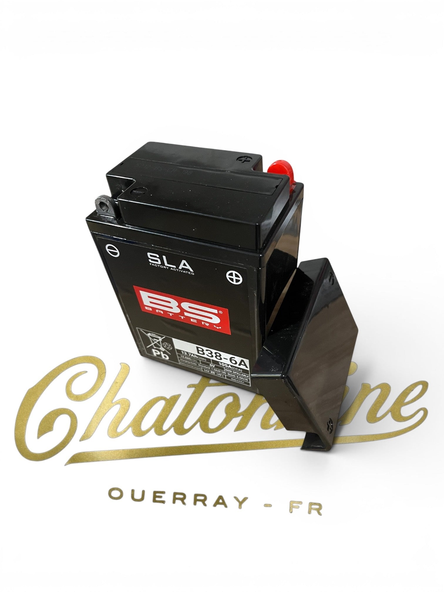 batterie B38-6A 6V BS sans entretien activé