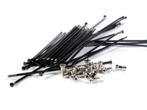 Rayon noir inox + écrou acier zingué