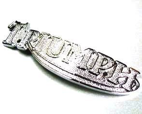 Paire badges de réservoir Triumph T140 & T160 (27745)